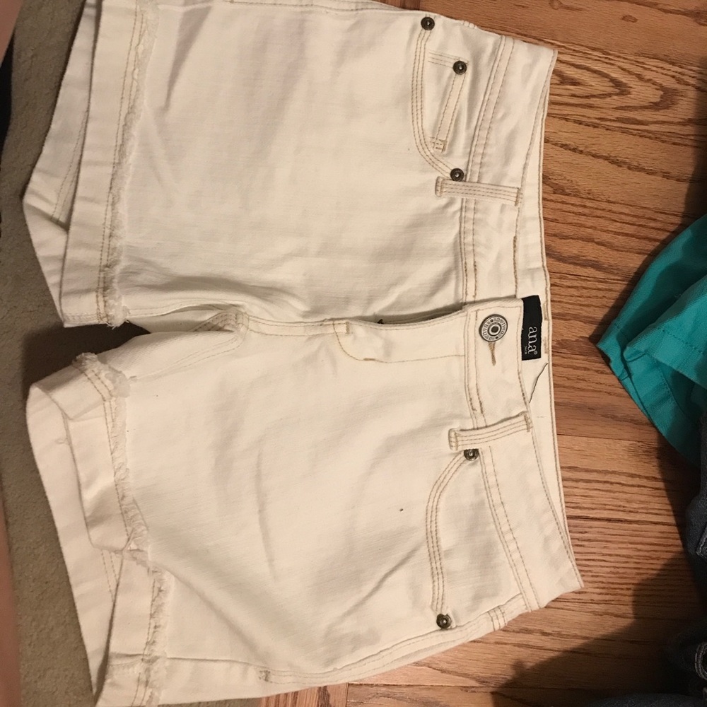 White shorts